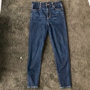 AEO Curvy Super High Rise Jegging Skinny Jeans 10